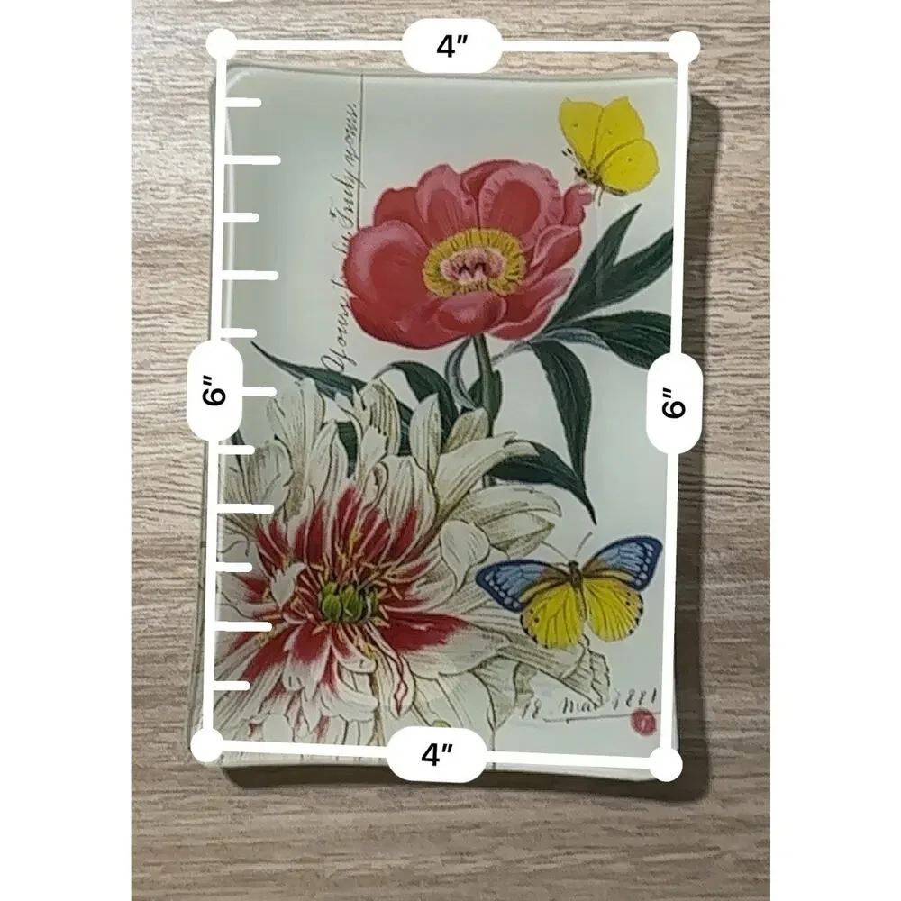 Fringe Studio Glass Tray Platter 